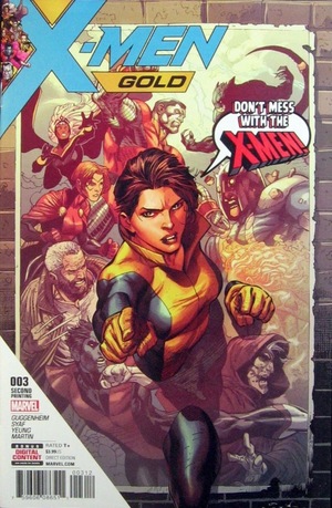 [X-Men Gold (series 2) No. 3 (2nd printing)]