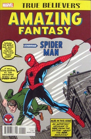 [Amazing Fantasy (series 1) No. 15 (True Believers edition)]