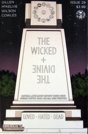[Wicked + The Divine #29 (Cover C - Jamie McKelvie Images of Tomorrow variant)]