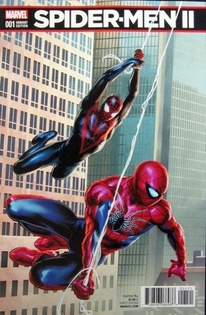[Spider-Men II No. 1 (1st printing, variant connecting cover - Jesus Saiz)]