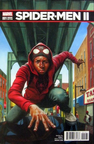 [Spider-Men II No. 1 (1st printing, variant cover - Kadir Nelson)]
