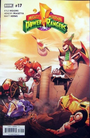 [Mighty Morphin Power Rangers #17 (regular cover - Jamal Campbell)]