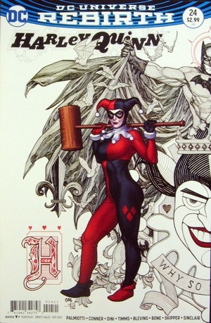 [Harley Quinn (series 3) 24 (variant connecting cover - Frank Cho)]