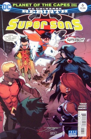 [Super Sons 6 (standard cover - Jorge Jimenez)]