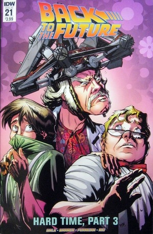 [Back to the Future #21 (regular cover - Marcelo Ferreira)]