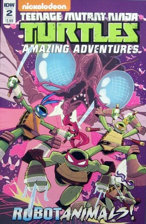 [Teenage Mutant Ninja Turtles: Amazing Adventures - Robotanimals #2 (Cover A - Chad Thomas)]