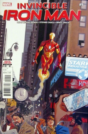 [Invincible Iron Man (series 3) No. 9 (standard cover - Stefano Caselli)]