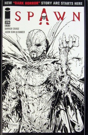 [Spawn #276 (variant cover - Todd McFarlane B&W)]