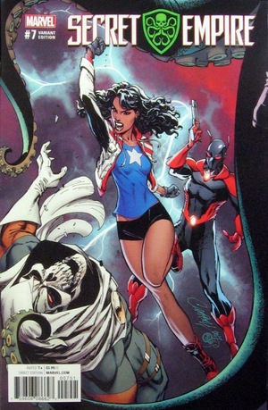 [Secret Empire No. 7 (1st printing, variant cover - J. Scott Campbell)]