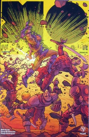 [X-O Manowar (series 4) #5 (Variant Interlocking Cover - Ryan Bodenheim)]
