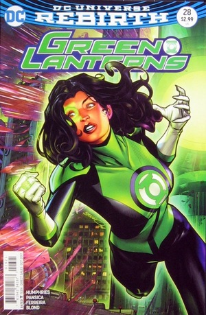 [Green Lanterns 28 (variant cover - Brandon Peterson)]