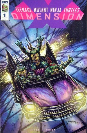 [Teenage Mutant Ninja Turtles: Dimension X #1 (Retailer Incentive Cover - Kevin Eastman, turtles driving)]