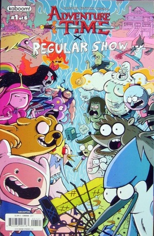 [Adventure Time / Regular Show #1 (variant subscription cover - Jorge Corona)]