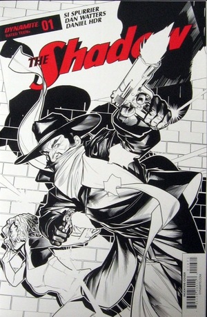 [Shadow (series 8) #1 (Cover G - Brandon Peterson B&W)]