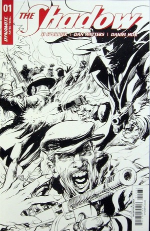 [Shadow (series 8) #1 (Cover H - Neal Adams B&W)]