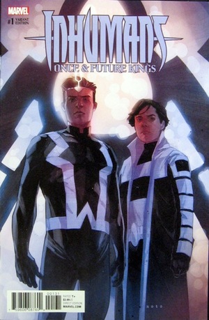 [Inhumans: Once and Future Kings No. 1 (variant cover - Phil Noto, purple logo)]