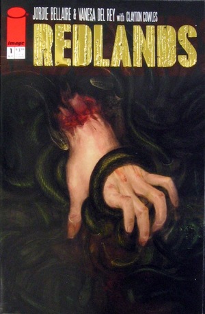 [Redlands #1 (1st printing, variant gold foil logo cover)]