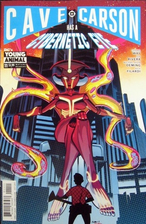 [Cave Carson Has A Cybernetic Eye 11 (standard cover - Michael Avon Oeming)]