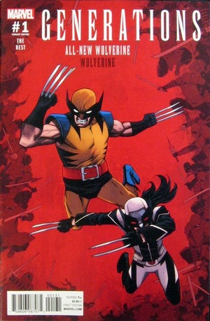 [Generations - Wolverine & All-New Wolverine No. 1 (1st printing, variant cover - Declan Shalvey)]