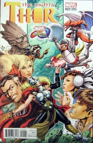 [Mighty Thor (series 2) No. 22 (variant Marvel Vs. Capcom Infinite cover - Joyce Chin)]