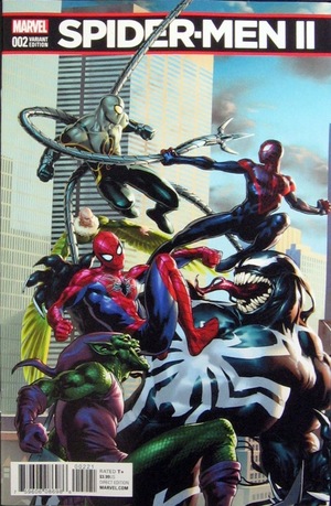 [Spider-Men II No. 2 (1st printing, variant connecting cover - Jesus Saiz)]