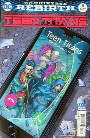 [Teen Titans (series 6) 11 (variant cover - Chad Hardin)]