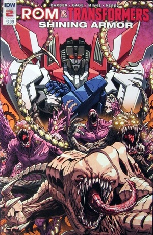 [Rom Vs. Transformers - Shining Armor #2 (Cover A - Alex Milne)]