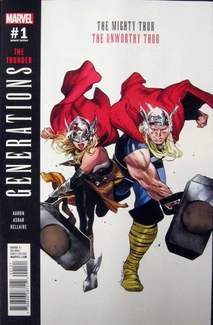 [Generations - Unworthy Thor & Mighty Thor No. 1 (1st printing, variant cover - Olivier Coipel)]