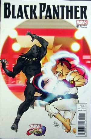 [Black Panther (series 6) No. 17 (variant Marvel Vs. Capcom Infinite cover - Pasqual Ferry)]