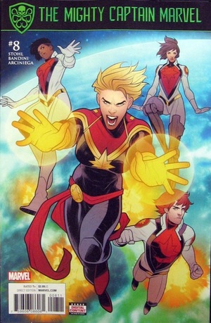 [Mighty Captain Marvel No. 8 (standard cover - Elizabeth Torque)]
