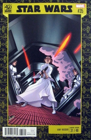 [Star Wars (series 4) No. 35 (variant 40th Anniversary cover - Amy Reeder)]