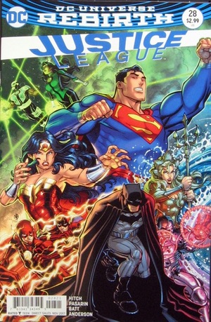 [Justice League (series 3) 28 (variant cover - Nick Bradshaw)]
