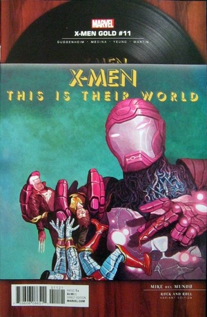 [X-Men Gold (series 2) No. 11 (variant Rock and Roll cover - Michael Del Mundo)]