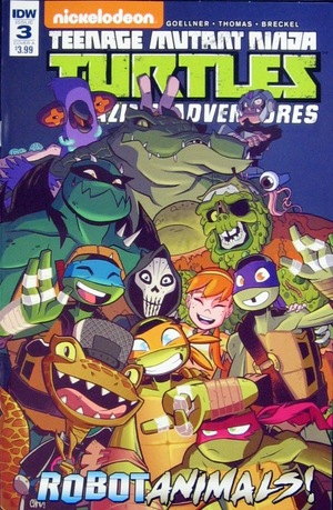 [Teenage Mutant Ninja Turtles: Amazing Adventures - Robotanimals #3 (Cover A - Chad Thomas)]