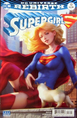 [Supergirl (series 7) 13 (variant cover - Stanley Lau)]