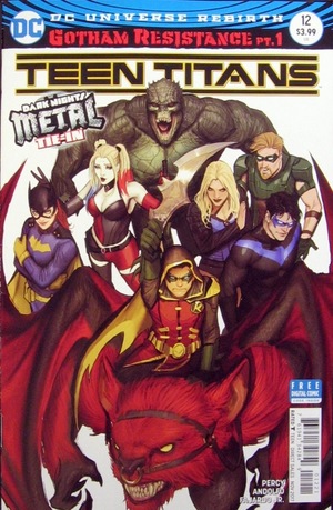 [Teen Titans (series 6) 12 (1st printing, variant cover)]