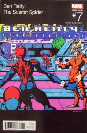 [Ben Reilly: The Scarlet Spider No. 7 (variant Hip Hop cover - Damion Scott)]