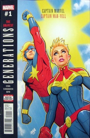 [Generations - Captain Marvel & Captain Mar-Vell No. 1 (1st printing, standard cover - David Nakayama)]
