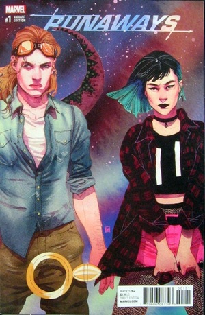 [Runaways (series 5) No. 1 (variant cover - Kevin Wada)]