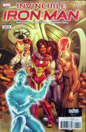 [Invincible Iron Man (series 3) No. 11 (standard cover - Jesus Saiz)]