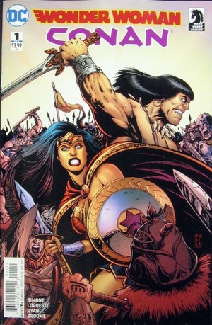 [Wonder Woman / Conan 1 (standard cover - Darick Robertson)]