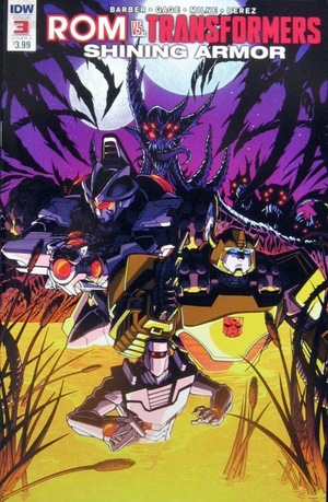 [Rom Vs. Transformers - Shining Armor #3 (Cover A - Alex Milne)]