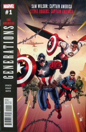 [Generations - Sam Wilson: Captain America & Steve Rogers: Captain America No. 1 (1st printing, standard cover - Paul Renaud)]