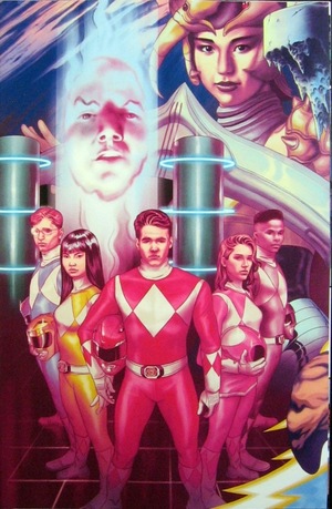 [Mighty Morphin Power Rangers #19 (variant connecting cover - Steve Morris)]