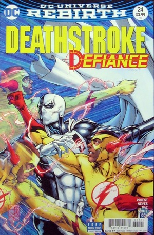 [Deathstroke (series 4) 24 (variant cover - Shane Davis)]
