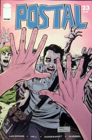 [Postal #23 (variant Walking Dead #51 Tribute B&W cover - Isaac Goodhart)]