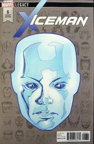 [Iceman (series 3) No. 6 (1st printing, variant headshot cover - Mike McKone)]
