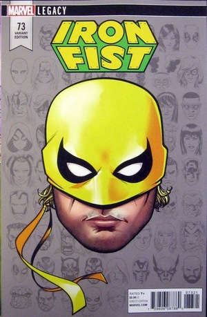 [Iron Fist (series 5) No. 73 (1st printing, variant headshot cover - Mike McKone)]