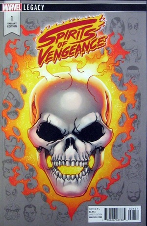 [Spirits of Vengeance No. 1 (1st printing, variant headshot cover - Mike McKone)]