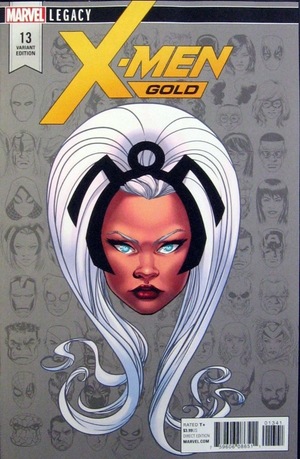 [X-Men Gold (series 2) No. 13 (1st printing, variant headshot cover - Mike McKone) ]